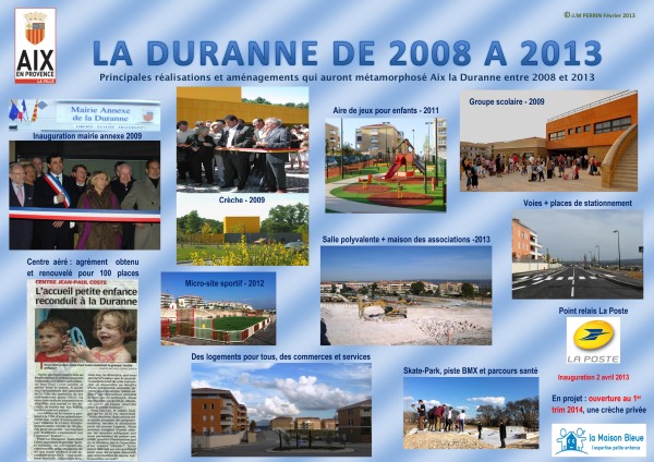 Microsoft Word - LA DURANNE DE 2008 A 2013