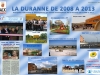 Microsoft Word - LA DURANNE DE 2008 A 2013