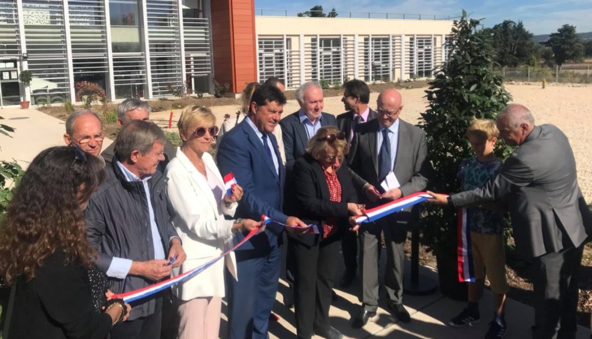 Groupe Scolaire Simone Veil, à la Duranne, inauguration de la dernière école de la Ville d’Aix..