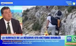 Mon interview sur BFM Marseille à propos de la Réserve Naturelle de la Sainte Victoire